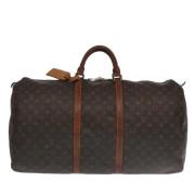 Pre-owned Canvas louis-vuitton-bags Louis Vuitton Vintage , Brown , Da...