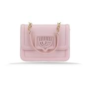 Dames Schoudertas Magneetknoop Chiara Ferragni Collection , Pink , Dam...