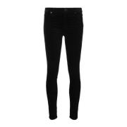 Skinny jeans dames 7 For All Mankind , Black , Dames