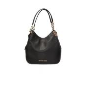 Lillie Grote Schoudertas Michael Kors , Black , Dames