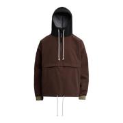 Waterdichte Matte Anorak Jas Stutterheim , Brown , Heren