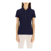 Katoenen Piqué Polo Shirt Lacoste , Blue , Dames