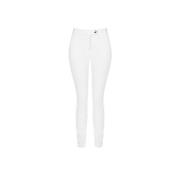 Effen rechte broek Rinascimento , White , Dames