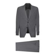 Elegant Grijs Pak voor Mannen Lardini , Gray , Heren