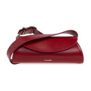 Schoudertas Cannolo Mini Jil Sander , Red , Dames