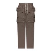 Creatch Cargo Drawstring Sweatpants Rick Owens , Brown , Heren