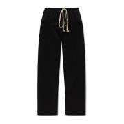 Berlin Broek met Trekkoord Rick Owens , Black , Heren