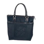 Pre-owned Canvas totes Louis Vuitton Vintage , Black , Heren