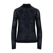 Kasjmierwol Coltrui Sweater Pinko , Black , Dames