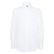 Stijlvolle Shirt voor Mannen Giorgio Armani , White , Heren