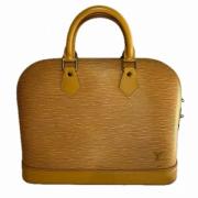 Pre-owned Leather louis-vuitton-bags Louis Vuitton Vintage , Yellow , ...