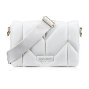 Gewatteerde leren schoudertas voor dames Miu Miu , White , Dames