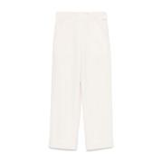 Witte Palio Broek Stijlvol Max Mara , White , Dames