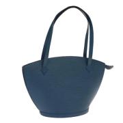 Pre-owned Leather louis-vuitton-bags Louis Vuitton Vintage , Blue , Da...