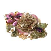 Bloemen Kristal Haarklem Dolce & Gabbana , Multicolor , Dames