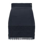 Minirok met Kant Elisabetta Franchi , Black , Dames