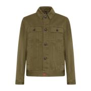 GOTS-gecertificeerde Katoenen Denim Jack Kiton , Green , Heren