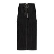 Broek Cargoband Rick Owens , Black , Heren