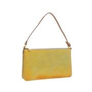 Pre-owned Leather louis-vuitton-bags Louis Vuitton Vintage , Yellow , ...