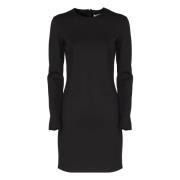 Zwarte Bartolo Midi Jurk Vrouwen Max Mara , Black , Dames