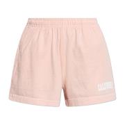 Logo Shorts Sporty & Rich , Pink , Dames