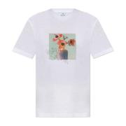 T-shirt met logo PS By Paul Smith , White , Dames