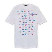 T-shirt uit de collectie Emporio Armani , White , Dames