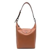 Xtra Cognac Opvouwbare Tas Longchamp , Brown , Dames