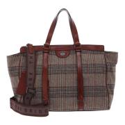 Klassieke Duffle Tas The Bridge , Brown , Dames