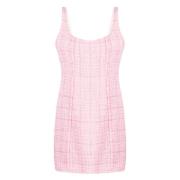 Roze Tweedklokjurk Gcds , Pink , Dames