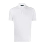 Heren Polo Shirt Z0001 Zanone , White , Heren