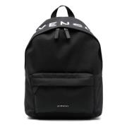 Zwarte Essential Ackpack Rugzak Givenchy , Black , Heren