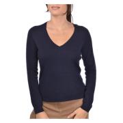 Stijlvolle Pullover Sweater Gran Sasso , Blue , Dames