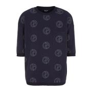 Stijlvolle Fbwf Sweater Giorgio Armani , Blue , Heren