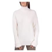 Lupetto Turtleneck Trui Gran Sasso , White , Dames