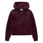 Robertson Hoodie in Jewel-stijl Juicy Couture , Purple , Dames