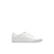 Suede sneakers Lanvin , White , Heren