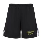 Zwarte Bermuda Shorts voor Mannen Gallery Dept. , Black , Heren