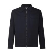 Overshirt Total Eclipse Shirts C.p. Company , Black , Heren