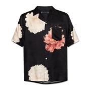 Shirt Fleur AllSaints , Black , Heren