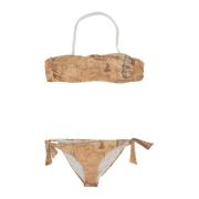 Kanten Dames Bikini Set Alviero Martini 1a Classe , Beige , Dames