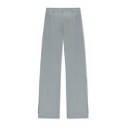 Wollen broek met kenmerkende ketting Stella McCartney , Gray , Dames