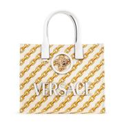 'Shopper' tas Versace , Beige , Dames