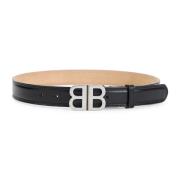 Zwart Leren Chic Riem Balenciaga , Black , Dames