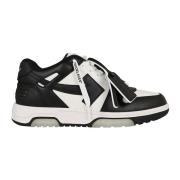 Witte Veterschoenen Pijlpatroon Off White , Black , Heren