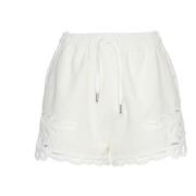 Witte Bermuda Shorts met Borduurwerk Isabel Marant , White , Dames