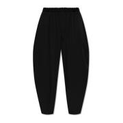 Wollen loszittende broek Comme des Garçons , Black , Heren