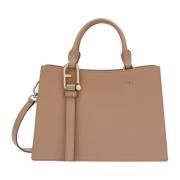 Nuvola Tote M Furla , Beige , Dames