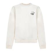 Witte Sweatshirt Aw24 Maison Kitsuné , Beige , Heren