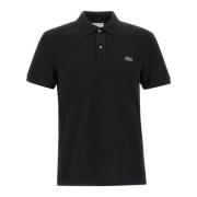 Heren Polo Shirt Zwart Klassieke Stijl Lacoste , Black , Heren